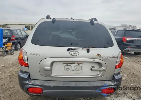2004 Hyundai Santa Fe Gls z USA, uszkodzony, nr VIN KM8SC13E04U824667